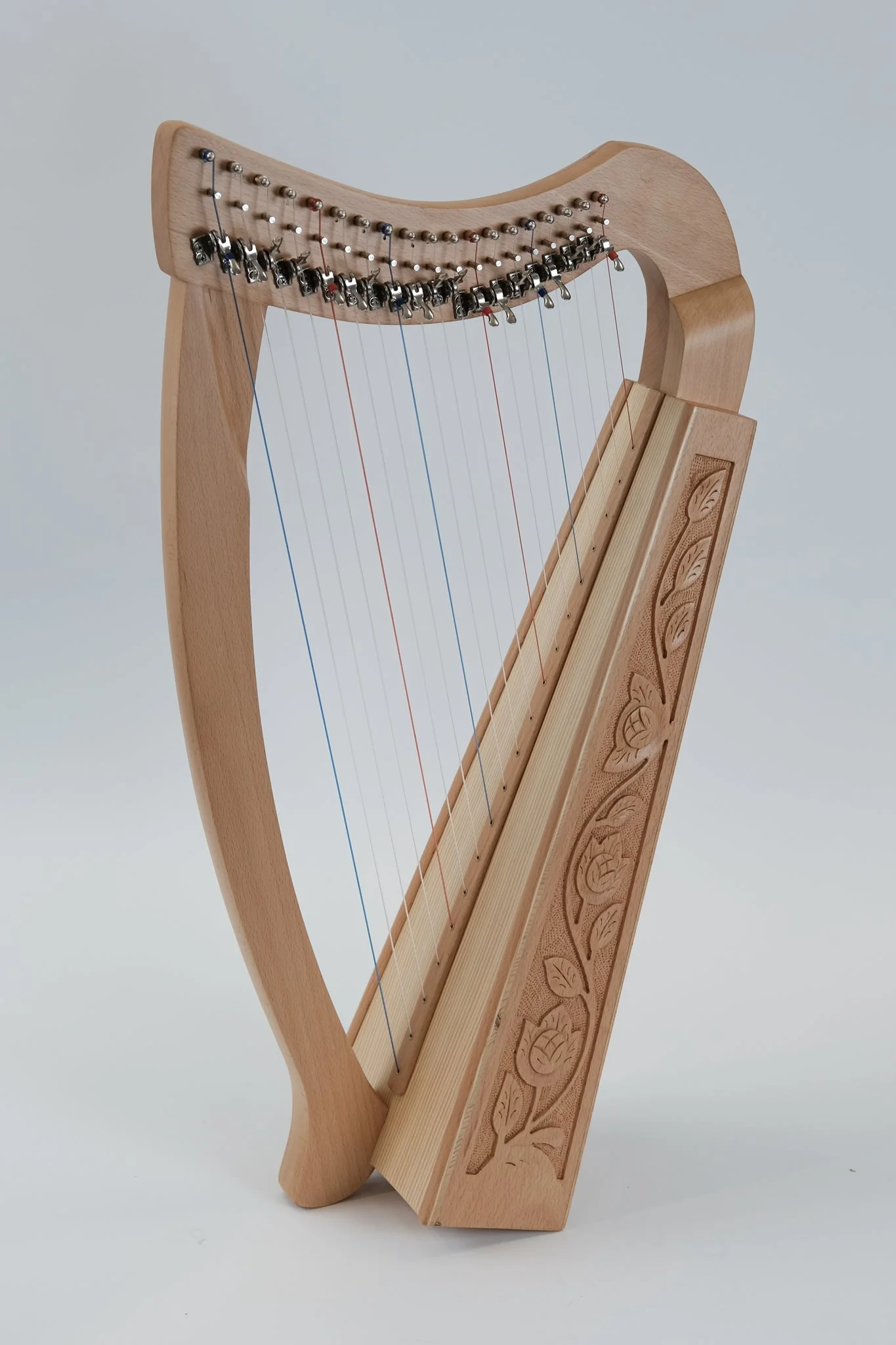 Bronze Harp Bundle - Heritage 19 String Pixie Harp - Image 2