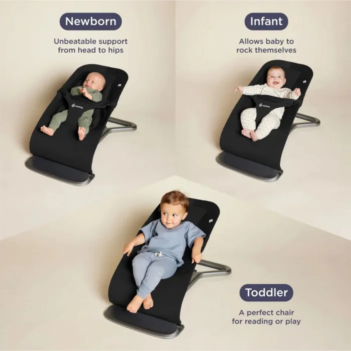 Ergobaby 3-In-1 Evolve Bouncer - Image 3