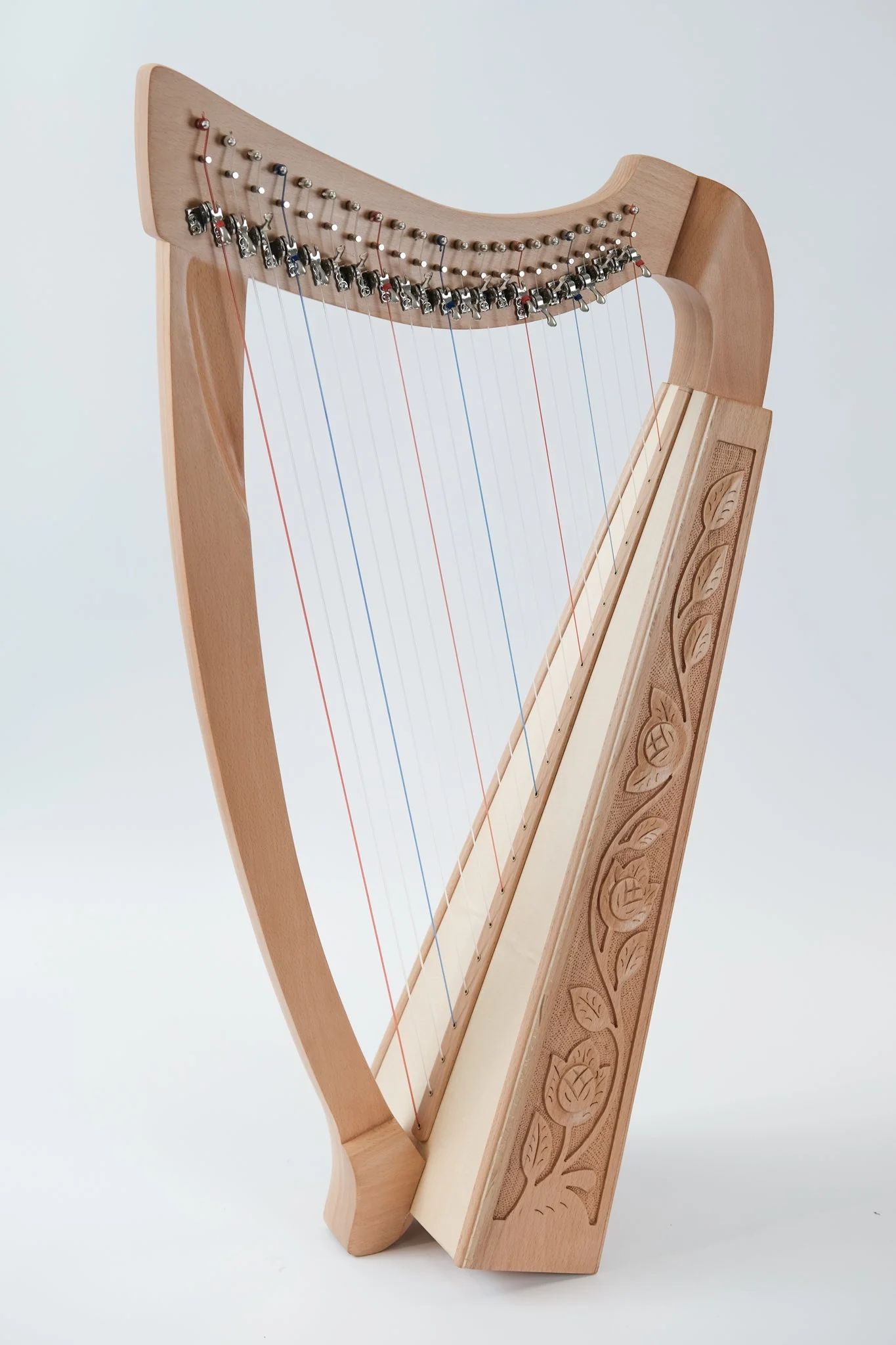 Silver Harp Bundle - Heritage 22 String Heather Harp - Image 2